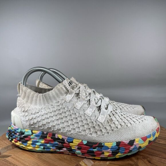 Nobull Shoes Womens Sz 8 Aspire Knit Runner Lace Athletic Workout White - Picture 1 of 8